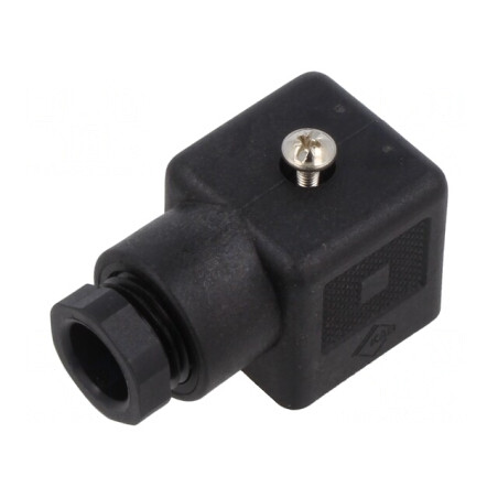 Conector Valvă Mufă 18mm 3 PIN 90° | Electronic-mag.ro | Componente Electronice