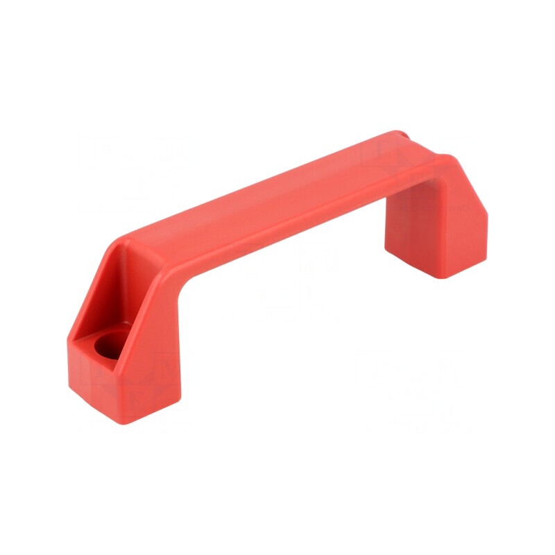 Manetă tehnopolimer roșie 41mm 137mm 26mm | Electronic-mag.ro | Componente Electronice