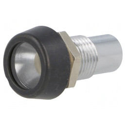 Montură LED 5mm Metalică Convexă IP67