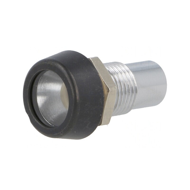 Montură LED 5mm Metalică Convexă IP67 | Electronic-mag.ro | Componente Electronice