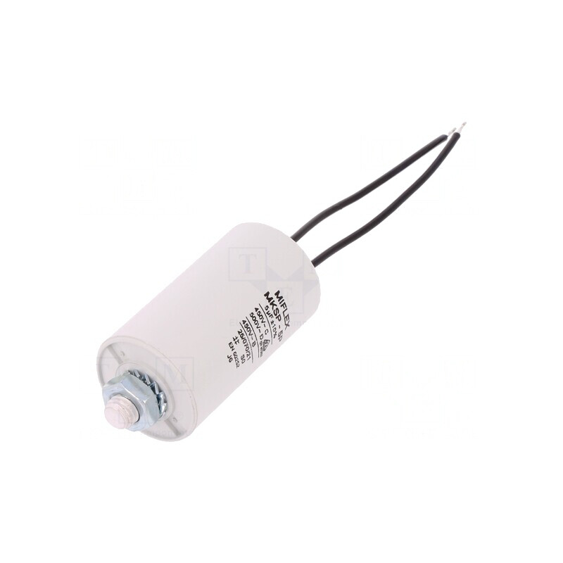Condensator Motoare Funcționare 5uF 450V Ø40x83mm | Electronic-mag.ro | Componente Electronice