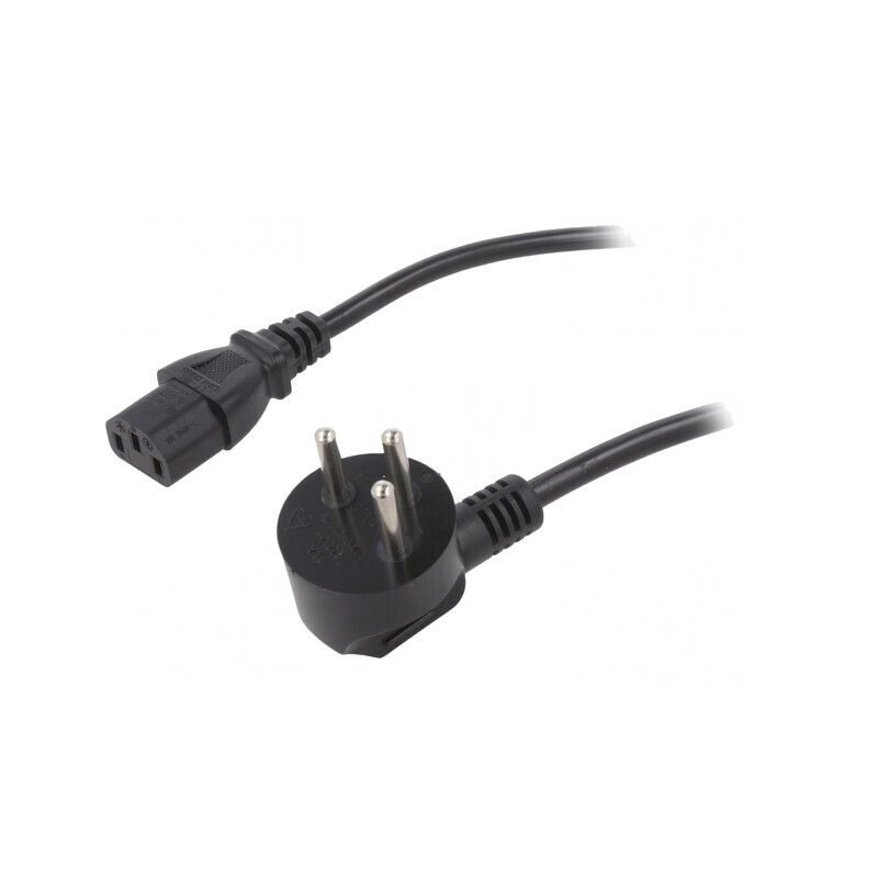 Cablu Alimentare IEC C13 Mamă 3x0,75mm2 PVC | Electronic-mag.ro | Componente Electronice