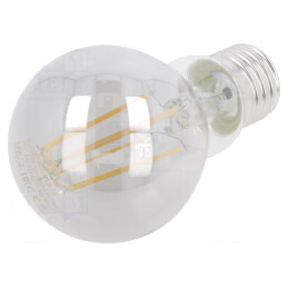 Lampă LED gri E27 8W 2700K | Electronic-mag.ro | Componente Electronice