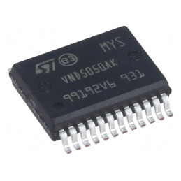 Power Switch High-Side 18A 2-Channel SMD PowerSSO24 | Electronic-mag.ro | Componente Electronice