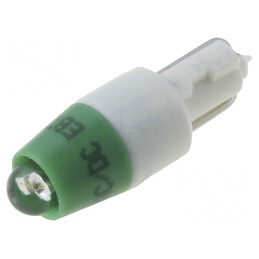 Lampă LED verde T5 24V 1 diodă | Electronic-mag.ro | Componente Electronice