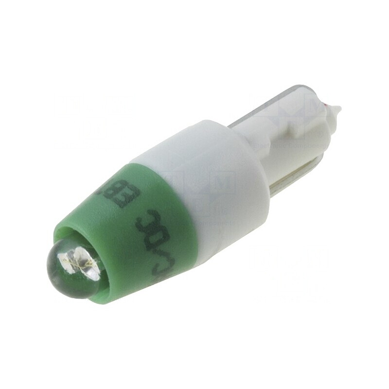 Lampă LED verde T5 24V 1 diodă | Electronic-mag.ro | Componente Electronice