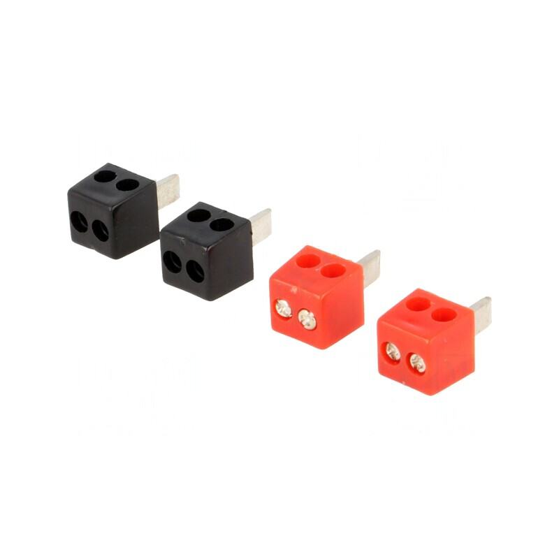 Conector Difuzoare 2,5mm2 Aurit Mufă Tată Înșurubare | Electronic-mag.ro | Componente Electronice