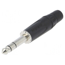 Mufă Jack 6,3mm Stereo 3 Piste Dreptă pentru Lipire