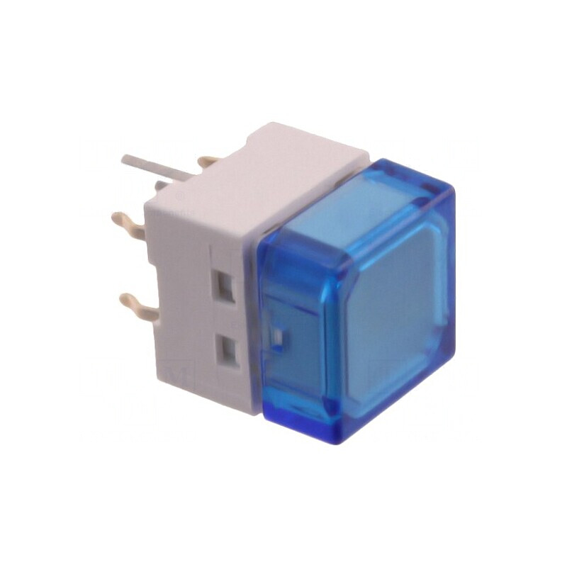 Comutator Tastatură cu LED Albastru 24VDC | Electronic-mag.ro | Componente Electronice