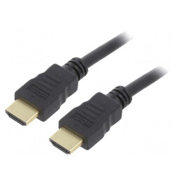 Cablu HDMI 2.0 Negru 3m | Electronic-mag.ro | Componente Electronice
