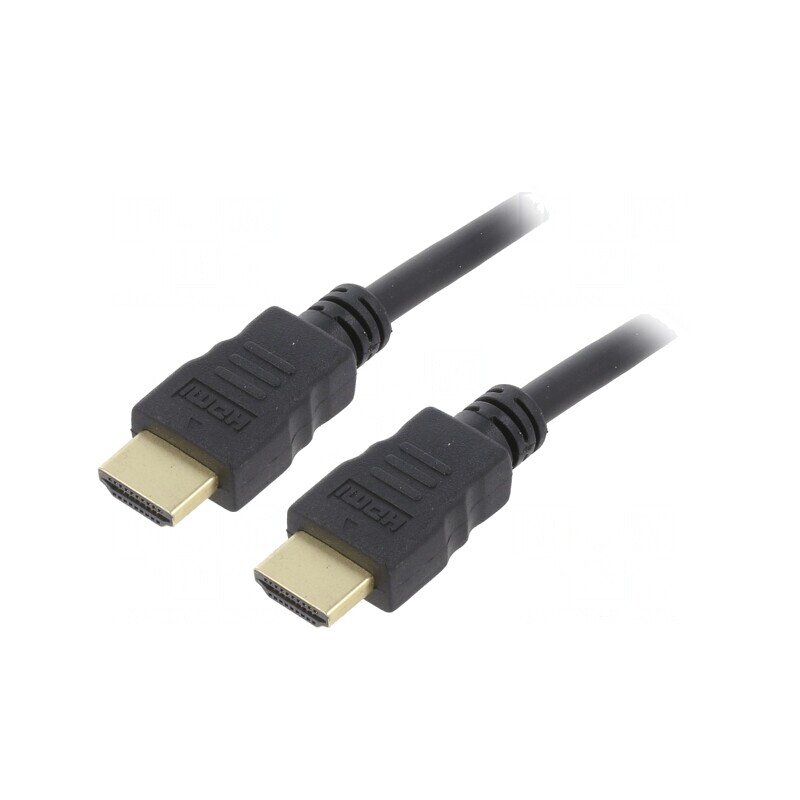 Cablu HDMI 2.0 Negru 3m | Electronic-mag.ro | Componente Electronice
