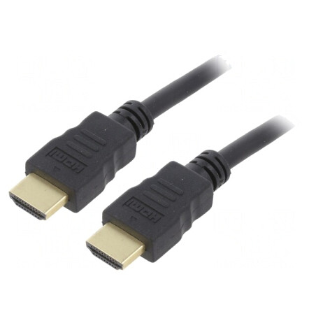 Cablu HDMI 2.0 Negru 3m | Electronic-mag.ro | Componente Electronice