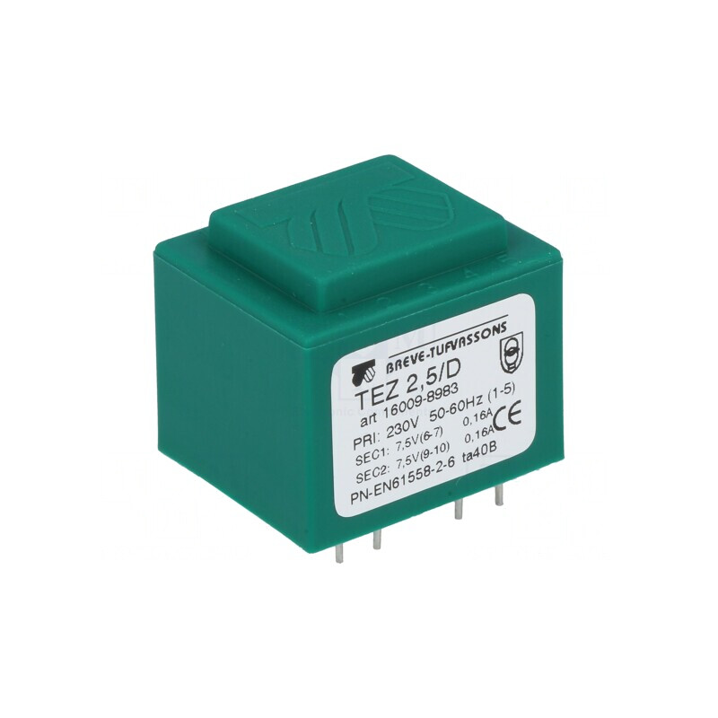 Transformator încapsulat 2,5VA 230V 7,5V PCB | Electronic-mag.ro | Componente Electronice Transformator încapsulat 2,5VA 230V 7,5V PCB | Electronic-mag.ro | Componente Electronice