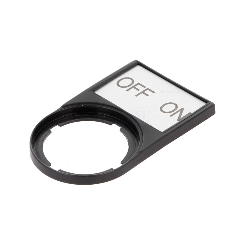 Cadru Plăcuţă Descriptivă Titan 30x50mm | Electronic-mag.ro | Componente Electronice