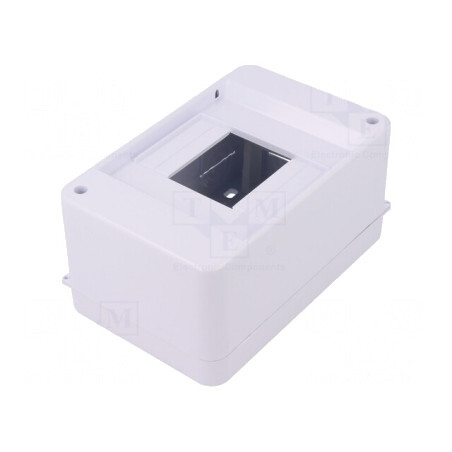 Carcasă modulară albă IP30 4 moduli ABS | Electronic-mag.ro | Componente Electronice