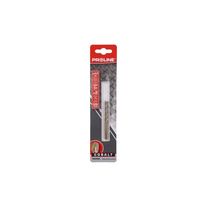 Burghiu Metal 4mm HSS-Co 2buc | Electronic-mag.ro | Componente Electronice