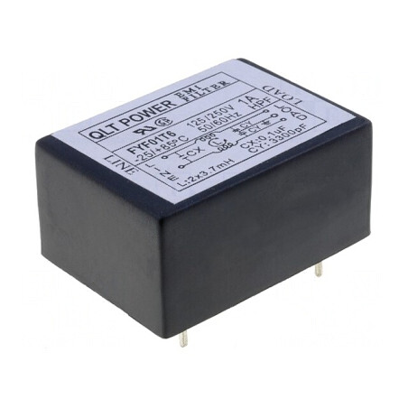 Filtru Anti-Interferențe 250VAC 100nF 3,3nF 3,7mH THT | Electronic-mag.ro | Componente Electronice