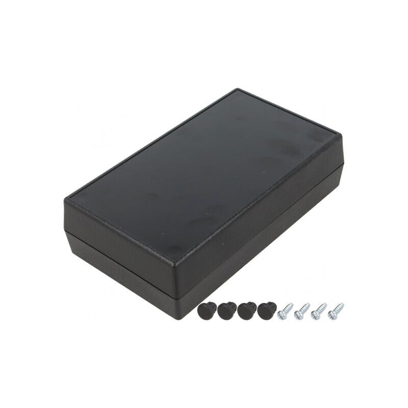 Carcasă Universală ABS Neagră 82x142x38mm | Electronic-mag.ro | Componente Electronice