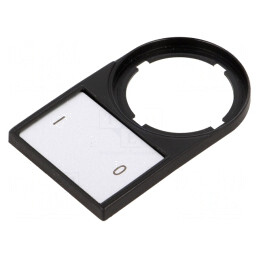 Cadru Plăcuță Descriptivă 30x50mm RMQ-Titan | Electronic-mag.ro | Componente Electronice