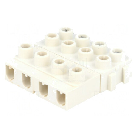 Regletă de Conexiuni Deconectabilă 4 Piste 0,5-2,5mm2 450V | Electronic-mag.ro | Componente Electronice