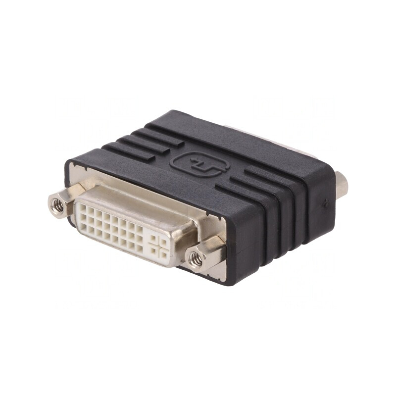 Adaptor DVI-I Dual Link Negru | Electronic-mag.ro | Componente Electronice