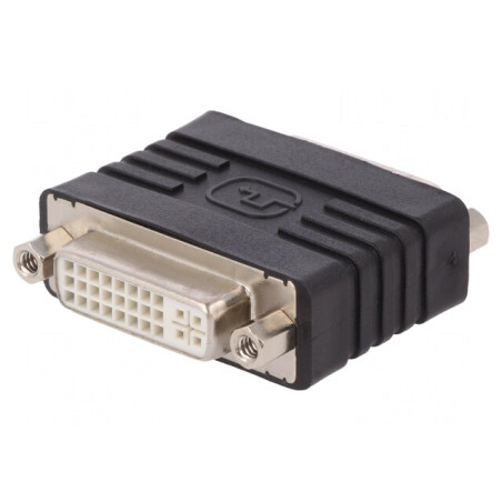 Adaptor DVI-I Dual Link Negru | Electronic-mag.ro | Componente Electronice