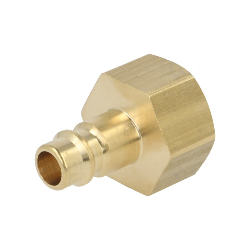 Conector rapid alamă 35mm G 1/2 0-35bar 1000l/min | Electronic-mag.ro | Componente Electronice