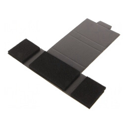 Cutie ESD 100x60x15mm Carton Negru | Electronic-mag.ro | Componente Electronice
