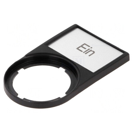 Cadru Plăcuţă Descriptivă 30x50mm RMQ-Titan | Electronic-mag.ro | Componente Electronice