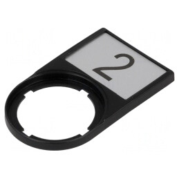 Cadru Plăcuță Descriptivă 30x50mm RMQ-Titan | Electronic-mag.ro | Componente Electronice