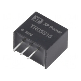 Convertor DC/DC 17-28V la 15V 500mA SIP3 THT | Electronic-mag.ro | Componente Electronice