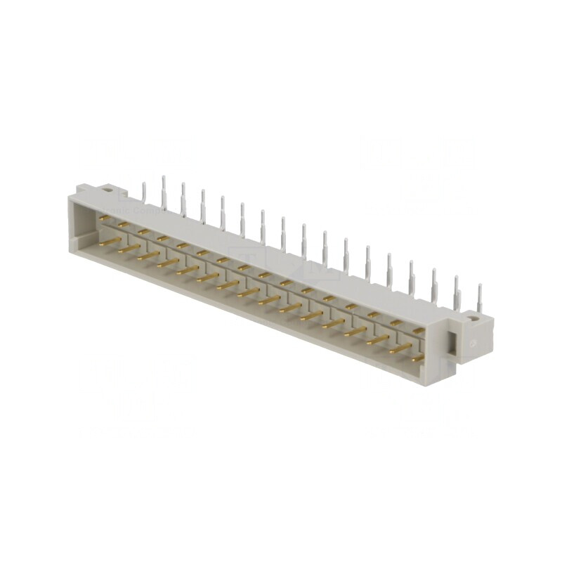 Soclu DIN 41612 Tip D Tată 32 PIN 90° 6A | Electronic-mag.ro | Componente Electronice