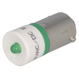 Lampă LED Verde 24V BA9S | Electronic-mag.ro | Componente Electronice