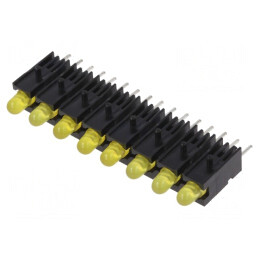 LED galben 2,8mm 20mA 60° 10-20mcd | Electronic-mag.ro | Componente Electronice