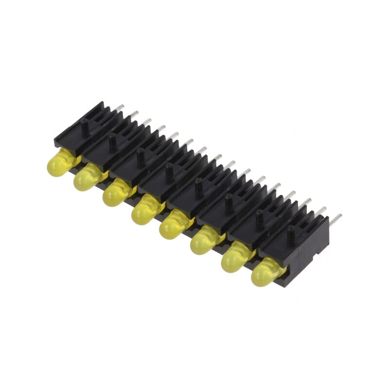 LED galben 2,8mm 20mA 60° 10-20mcd | Electronic-mag.ro | Componente Electronice