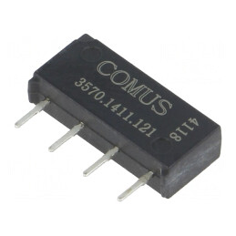 Releu Senzor Reed SPST-NO 12VDC 500mA 200VDC 10W | Electronic-mag.ro | Componente Electronice