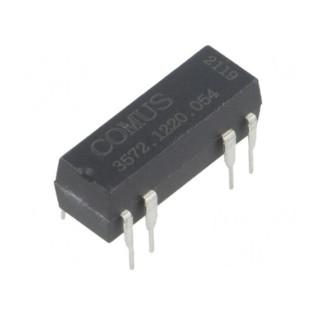 Releu Senzor Reed DPST-NO 5VDC 500mA 150VDC 10W | Electronic-mag.ro | Componente Electronice