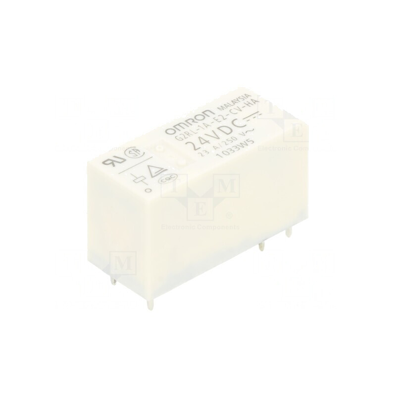 Releu Electromagnetic 24VDC 12A 250VAC PCB | Electronic-mag.ro | Componente Electronice