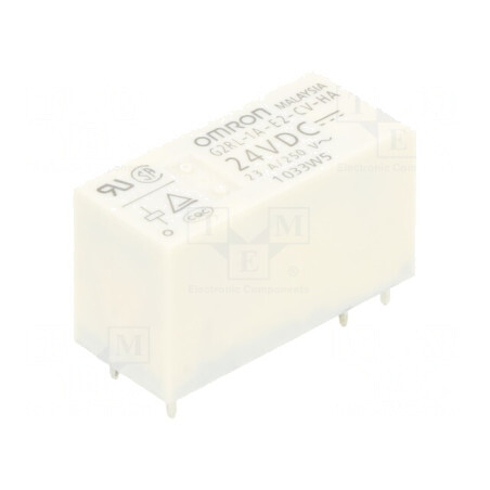 Releu Electromagnetic 24VDC 12A 250VAC PCB | Electronic-mag.ro | Componente Electronice