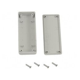 Carcasă Universală ABS Gri 40x100x20mm | Electronic-mag.ro | Componente Electronice