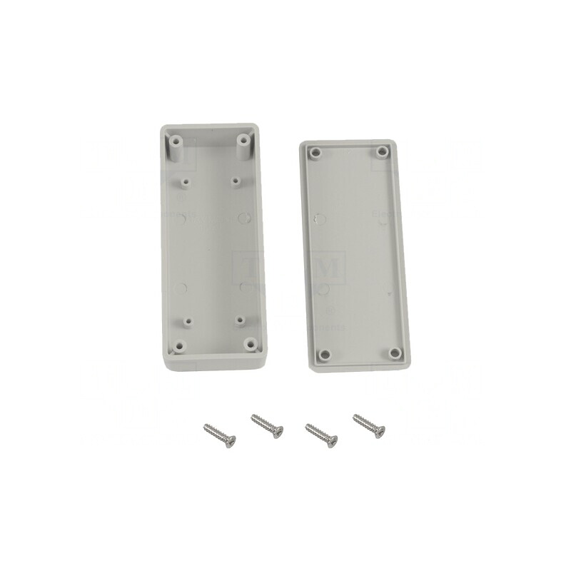Carcasă Universală ABS Gri 40x100x20mm | Electronic-mag.ro | Componente Electronice