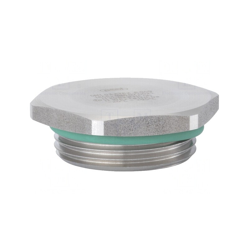 Capac de protecție IP68 din alamă nichelată M20 1.5 | Electronic-mag.ro | Componente Electronice