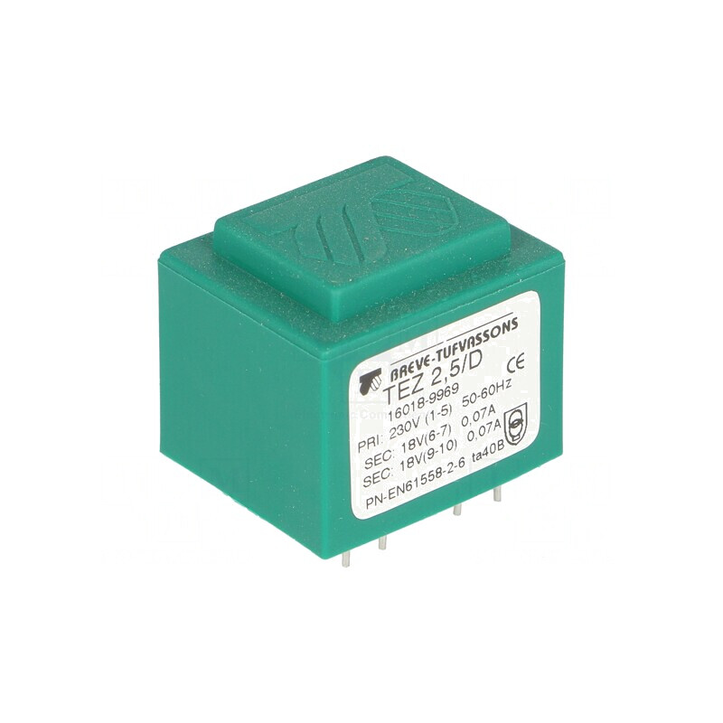 Transformator Încapsulat 2,5VA 230V 18V 69,4mA | Electronic-mag.ro | Componente Electronice Transformator Încapsulat 2,5VA 230V 18V 69,4mA | Electronic-mag.ro | Componente Electronice