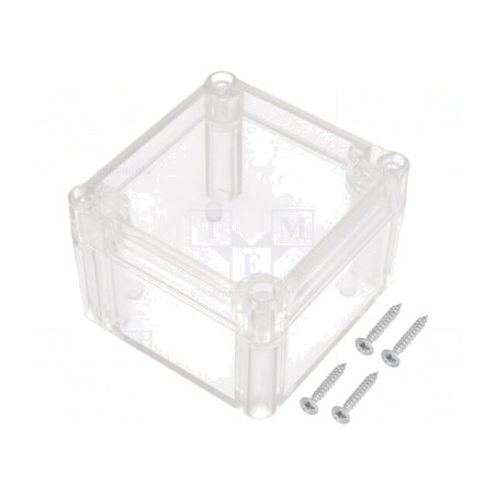 Carcasă Universală ABS Semitransparentă 80x82x55mm | Electronic-mag.ro | Componente Electronice
