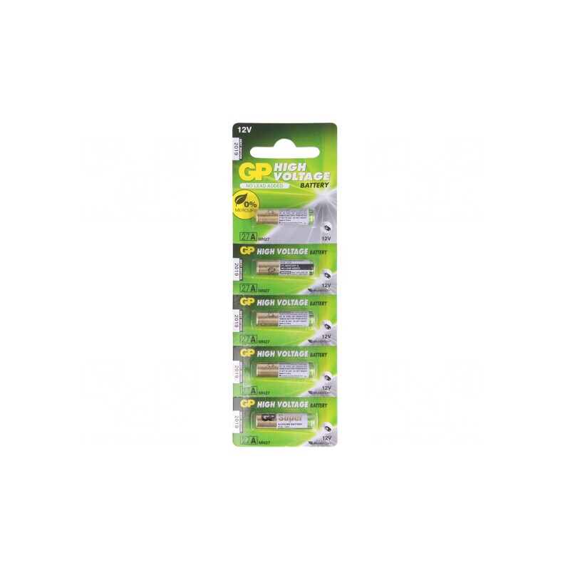 Baterie Alcalină 12V 27A Nereîncărcabilă | Electronic-mag.ro | Componente Electronice