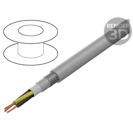 Cablu de Control ÖLFLEX® FD CLASSIC 810 CY 3x0.75mm² | Electronic-mag.ro | Componente Electronice