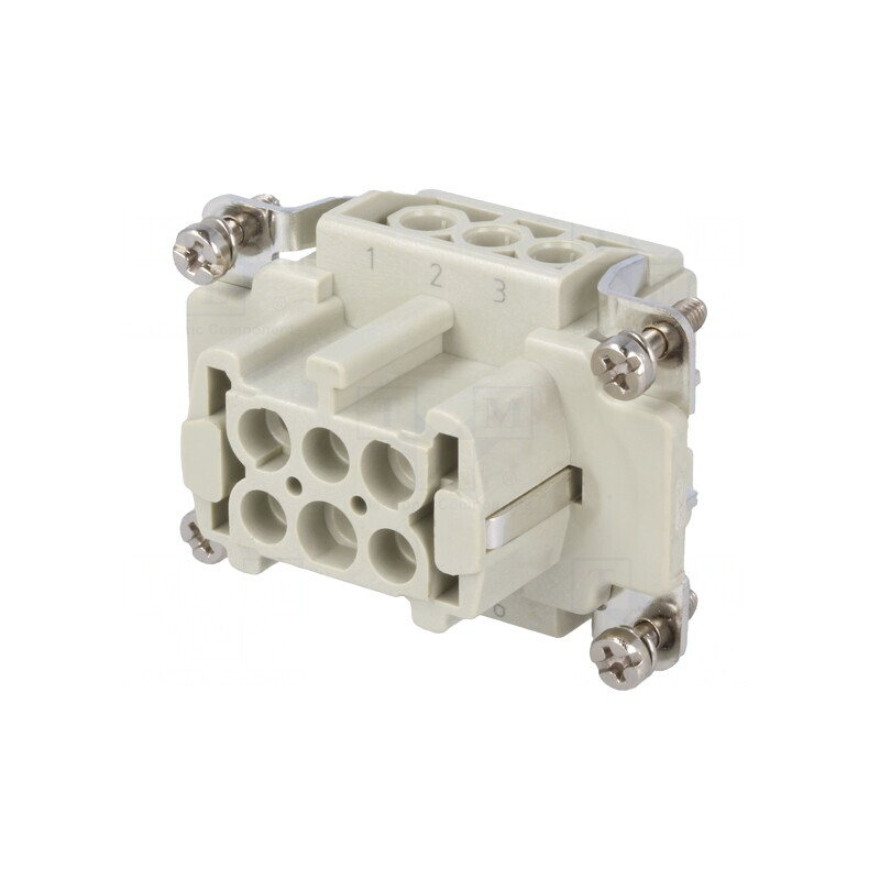 Conector HDC 6P 16A Contact Mamă | Electronic-mag.ro | Componente Electronice Conector HDC 6P 16A Contact Mamă | Electronic-mag.ro | Componente Electronice