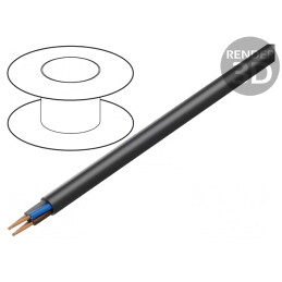 Cablu Electric Negru 4x1.5mm² Gumat 450V/750V | Electronic-mag.ro | Componente Electronice