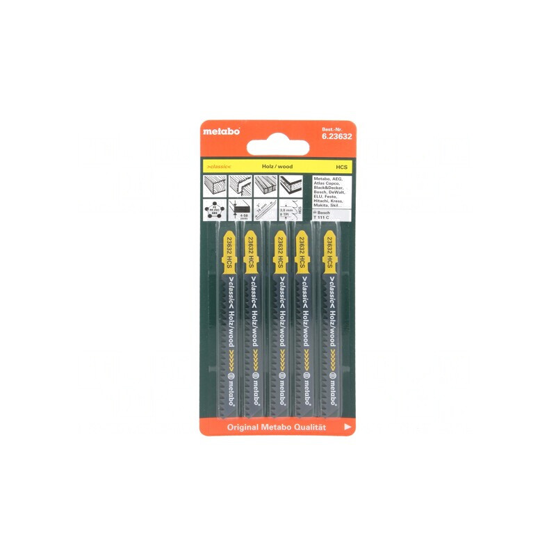 Pânză Fierăstrău Lemn Plastic 74mm Set 5 Buc. | Electronic-mag.ro | Componente Electronice