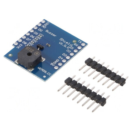 Semnalizator Buzzer Shield 28x25mm D1 Mini | Electronic-mag.ro | Componente Electronice